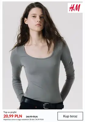 H&M - gazetka promocyjna Bluzki damskie - sprawdź promocje! od poniedziałku 13.10  - strona 4