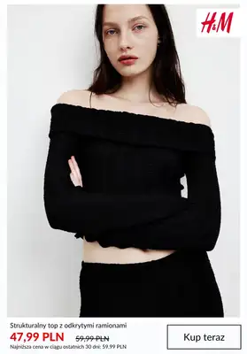 H&M - gazetka promocyjna Bluzki damskie - sprawdź promocje! od poniedziałku 13.10  - strona 6