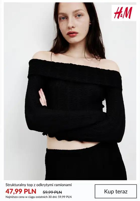 H&M - gazetka promocyjna Bluzki damskie - sprawdź promocje! od poniedziałku 13.10  - strona 6