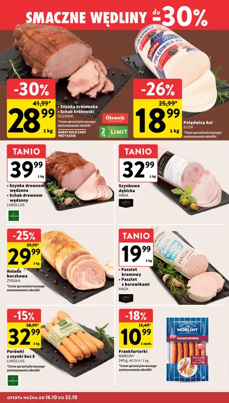 Intermarche - gazetka promocyjna Gazetka od czwartku 16.10 do środy 22.10 - strona 16