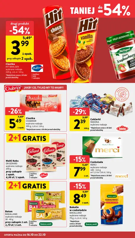 Intermarche - gazetka promocyjna Gazetka od czwartku 16.10 do środy 22.10 - strona 26