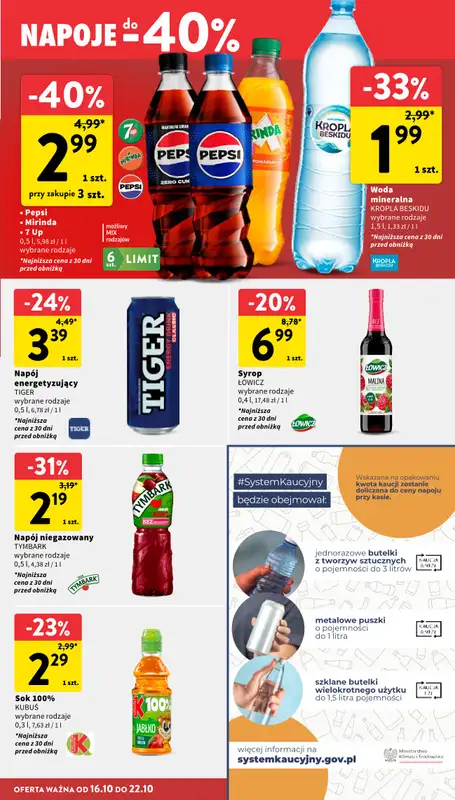 Intermarche - gazetka promocyjna Gazetka od czwartku 16.10 do środy 22.10 - strona 31