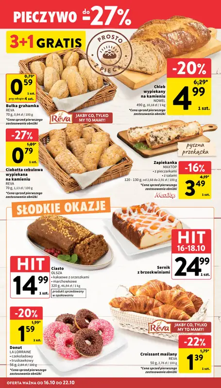 Intermarche - gazetka promocyjna Gazetka od czwartku 16.10 do środy 22.10 - strona 22