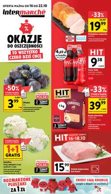 Intermarche - gazetka promocyjna Gazetka od czwartku 16.10 do środy 22.10