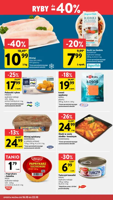 Intermarche - gazetka promocyjna Gazetka od czwartku 16.10 do środy 22.10 - strona 18