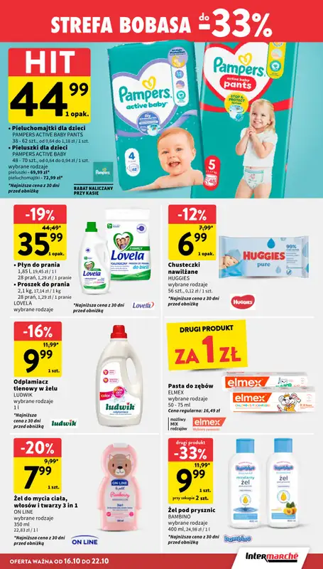 Intermarche - gazetka promocyjna Gazetka od czwartku 16.10 do środy 22.10 - strona 35