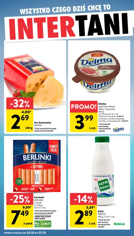 Intermarche - gazetka promocyjna Gazetka od czwartku 16.10 do środy 22.10 - strona 38