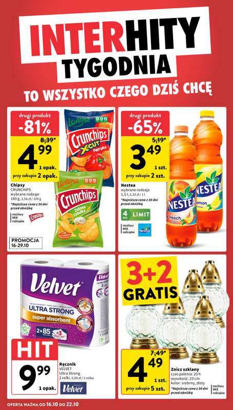 Intermarche - gazetka promocyjna Gazetka od czwartku 16.10 do środy 22.10 - strona 6