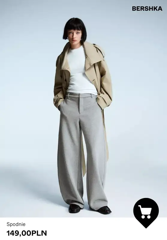 Bershka - gazetka promocyjna SPODNIE damskie od 99,90 PLN od poniedziałku 13.10  - strona 5