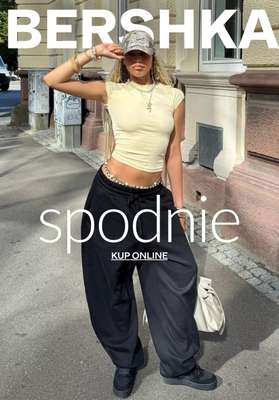Bershka - gazetka promocyjna SPODNIE damskie od 99,90 PLN od poniedziałku 13.10 