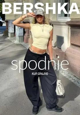 Bershka - gazetka promocyjna SPODNIE damskie od 99,90 PLN od poniedziałku 13.10 