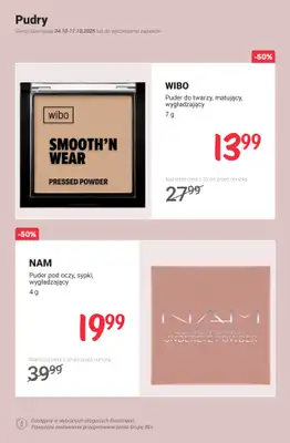 Rossmann - gazetka promocyjna Do -50% na makijaż od poniedziałku 13.10 do piątku 17.10 - strona 4