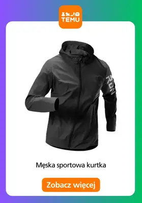 Temu - gazetka promocyjna Męska odzież sportowa od poniedziałku 13.10  - strona 10