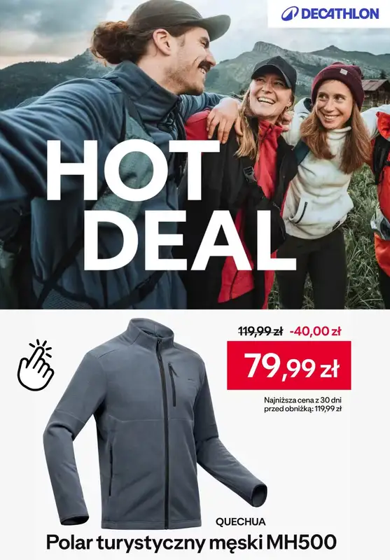 Decathlon - gazetka promocyjna Turystyczne okazje  