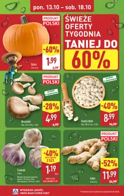 Aldi - gazetka promocyjna Farmer Aldik poleca! od poniedziałku 13.10 do soboty 18.10 - strona 4