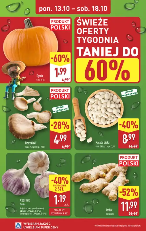 Aldi - gazetka promocyjna Farmer Aldik poleca! od poniedziałku 13.10 do soboty 18.10 - strona 4
