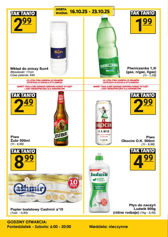 Hitpol - gazetka promocyjna Otwarcie nowego Sklepu Hitpol - ŻUROWA 271! od czwartku 16.10 do czwartku 23.10 - strona 4