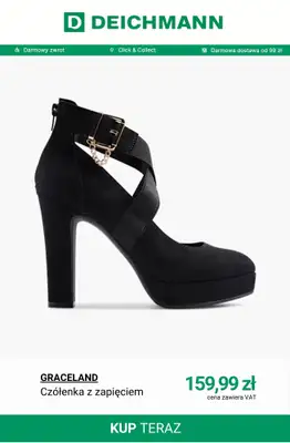 Deichmann - gazetka promocyjna Nowe modele butów na obcasie od poniedziałku 13.10  - strona 9