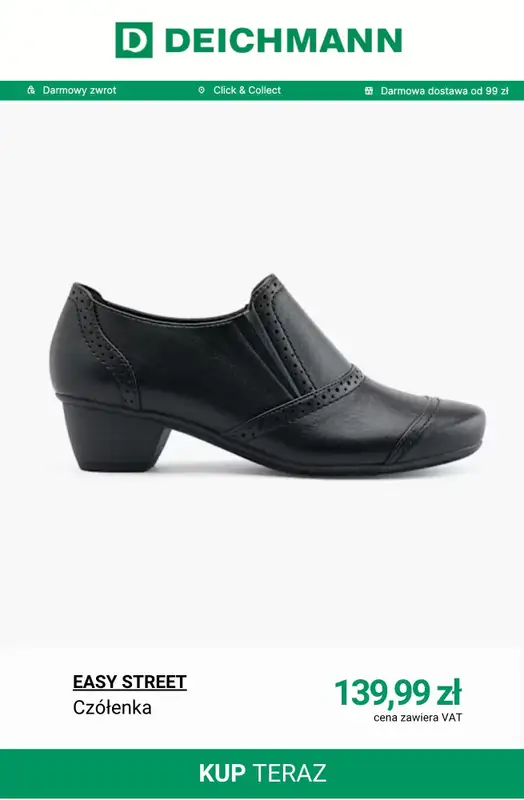 Deichmann - gazetka promocyjna Nowe modele butów na obcasie od poniedziałku 13.10  - strona 7