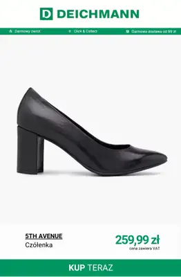 Deichmann - gazetka promocyjna Nowe modele butów na obcasie od poniedziałku 13.10  - strona 11