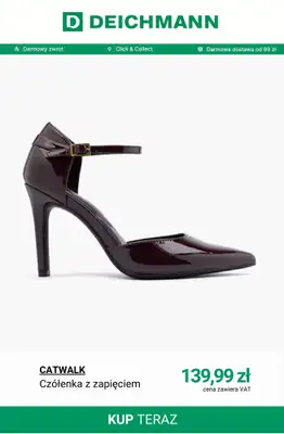 Deichmann - gazetka promocyjna Nowe modele butów na obcasie od poniedziałku 13.10  - strona 10