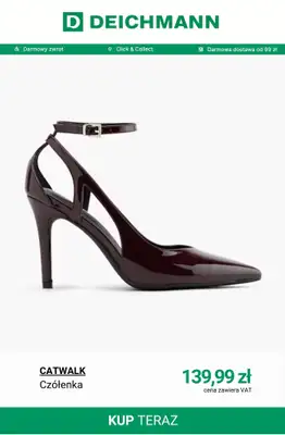 Deichmann - gazetka promocyjna Nowe modele butów na obcasie od poniedziałku 13.10  - strona 5