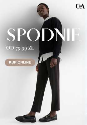 C&A - gazetka promocyjna Spodnie damskie od 79,99 zł od poniedziałku 13.10 