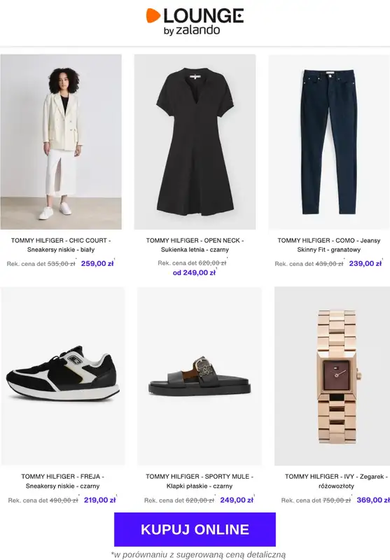 Lounge by Zalando - gazetka promocyjna Specjalne okazje:  Tommy Hilfiger - Kobiety od poniedziałku 13.10 do środy 15.10 - strona 4