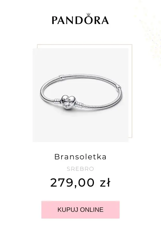 BEST SALE - gazetka promocyjna Pandora | -20% biżuteria na charmsy + dwa elementy   - strona 3