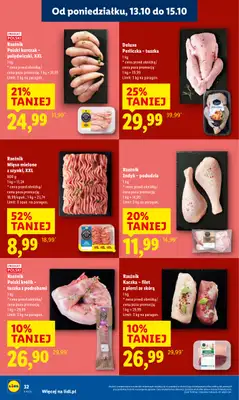 Lidl - gazetka promocyjna Oferta od poniedziałku od poniedziałku 13.10 do środy 15.10 - strona 32