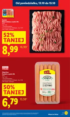 Lidl - gazetka promocyjna Oferta od poniedziałku od poniedziałku 13.10 do środy 15.10 - strona 3