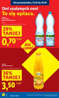 Lidl - gazetka promocyjna Oferta od poniedziałku od poniedziałku 13.10 do środy 15.10 - strona 8