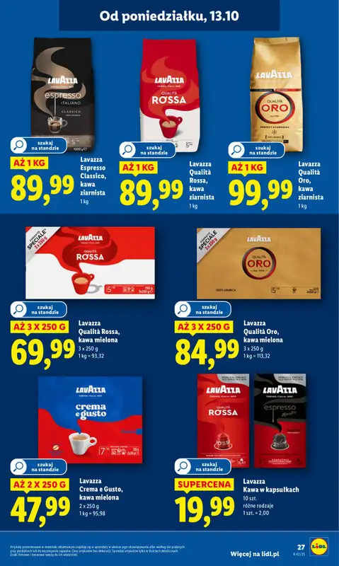 Lidl - gazetka promocyjna Oferta od poniedziałku od poniedziałku 13.10 do środy 15.10 - strona 27