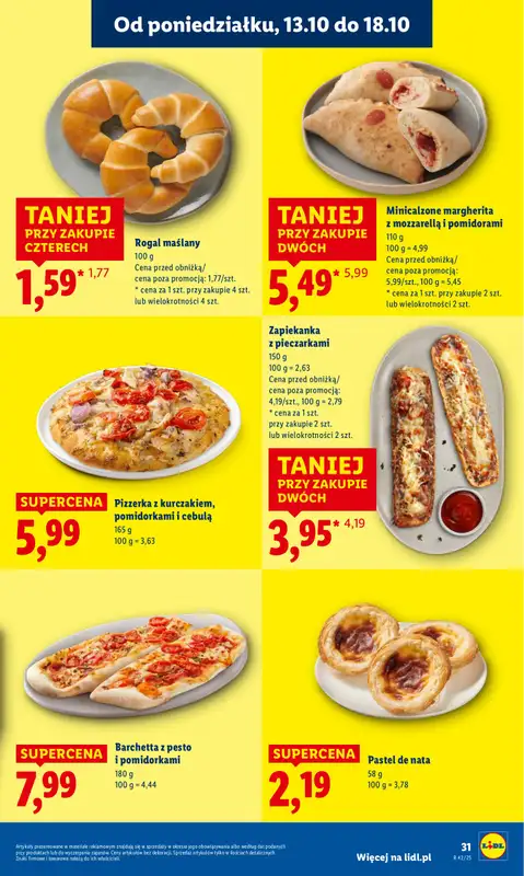 Lidl - gazetka promocyjna Oferta od poniedziałku od poniedziałku 13.10 do środy 15.10 - strona 31