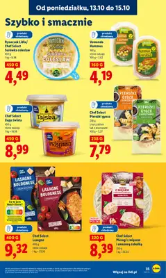 Lidl - gazetka promocyjna Oferta od poniedziałku od poniedziałku 13.10 do środy 15.10 - strona 35