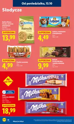 Lidl - gazetka promocyjna Oferta od poniedziałku od poniedziałku 13.10 do środy 15.10 - strona 46
