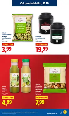 Lidl - gazetka promocyjna Oferta od poniedziałku od poniedziałku 13.10 do środy 15.10 - strona 43