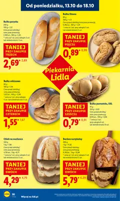 Lidl - gazetka promocyjna Oferta od poniedziałku od poniedziałku 13.10 do środy 15.10 - strona 30