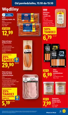 Lidl - gazetka promocyjna Oferta od poniedziałku od poniedziałku 13.10 do środy 15.10 - strona 33