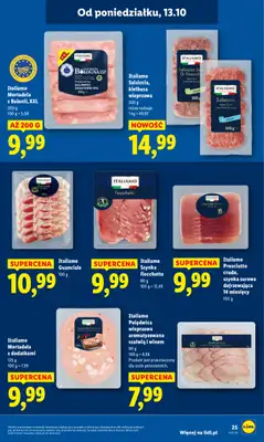 Lidl - gazetka promocyjna Oferta od poniedziałku od poniedziałku 13.10 do środy 15.10 - strona 25