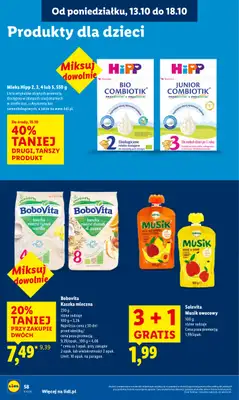 Lidl - gazetka promocyjna Oferta od poniedziałku od poniedziałku 13.10 do środy 15.10 - strona 58