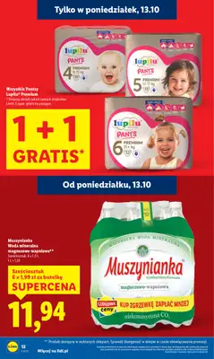 Lidl - gazetka promocyjna Oferta od poniedziałku od poniedziałku 13.10 do środy 15.10 - strona 12