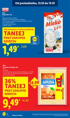 Lidl - gazetka promocyjna Oferta od poniedziałku od poniedziałku 13.10 do środy 15.10 - strona 4