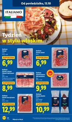 Lidl - gazetka promocyjna Oferta od poniedziałku od poniedziałku 13.10 do środy 15.10 - strona 24