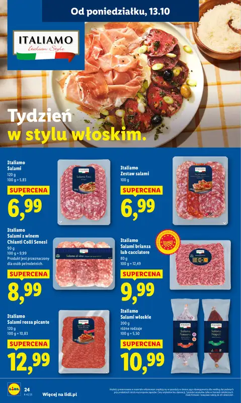 Lidl - gazetka promocyjna Oferta od poniedziałku od poniedziałku 13.10 do środy 15.10 - strona 24