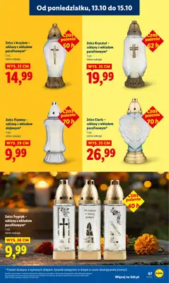 Lidl - gazetka promocyjna Oferta od poniedziałku od poniedziałku 13.10 do środy 15.10 - strona 67