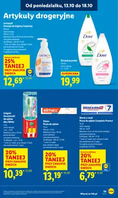 Lidl - gazetka promocyjna Oferta od poniedziałku od poniedziałku 13.10 do środy 15.10 - strona 59