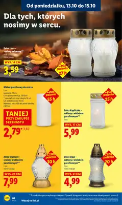 Lidl - gazetka promocyjna Oferta od poniedziałku od poniedziałku 13.10 do środy 15.10 - strona 66