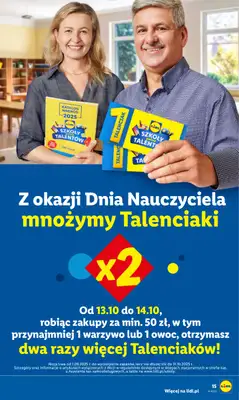 Lidl - gazetka promocyjna Oferta od poniedziałku od poniedziałku 13.10 do środy 15.10 - strona 15
