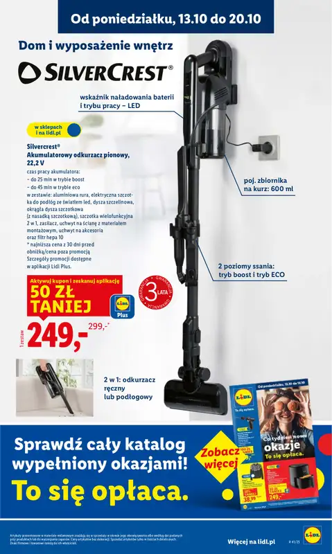 Lidl - gazetka promocyjna Oferta od poniedziałku od poniedziałku 13.10 do środy 15.10 - strona 17